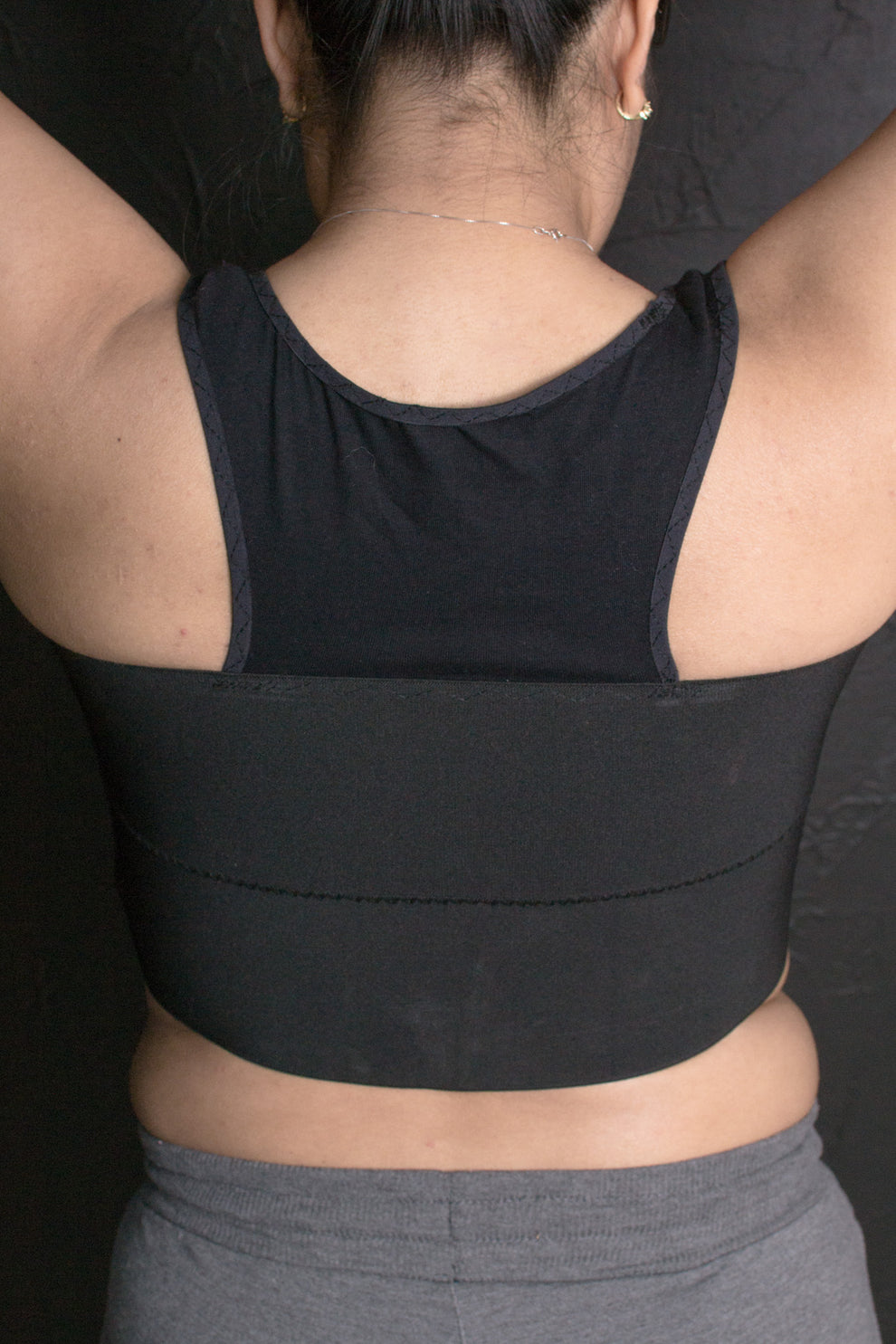 Binder 20 cm con tirantes - faja para pecho – TRANS4ALL